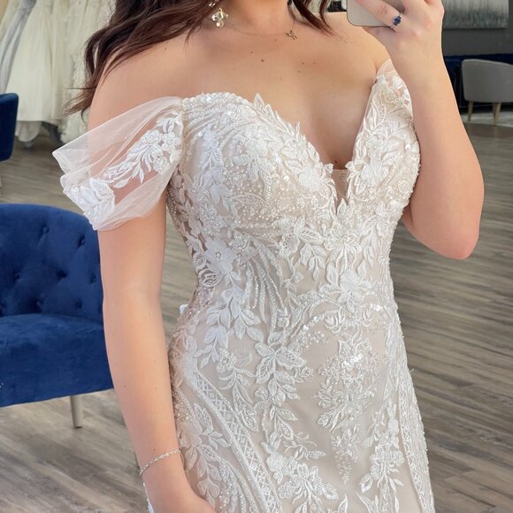 Allure Bridals Wedding Dress A1163 - Picture 2 of 3